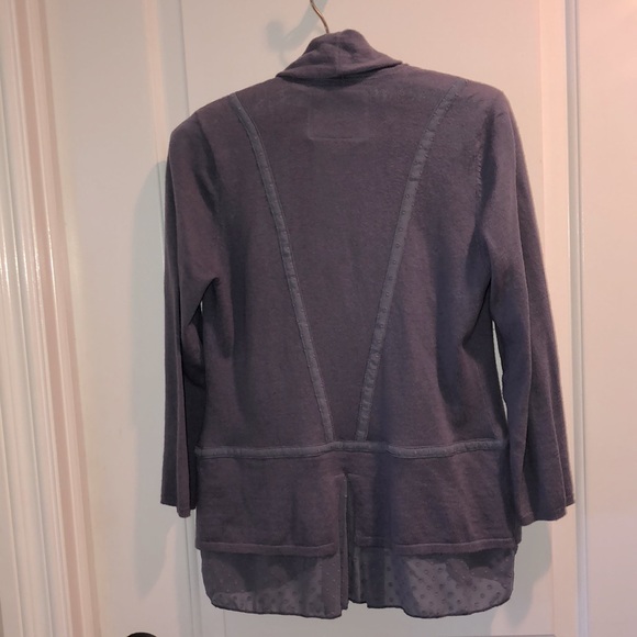 Angel of the North (from Anthropologie) purple cardigan sweater - Picture 2 of 6